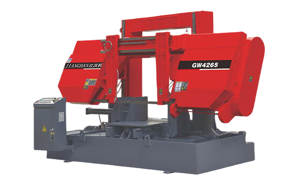皂市镇GW4265双柱龙门卧式带锯床