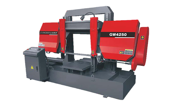皂市镇GW4250双柱龙门卧式带锯床